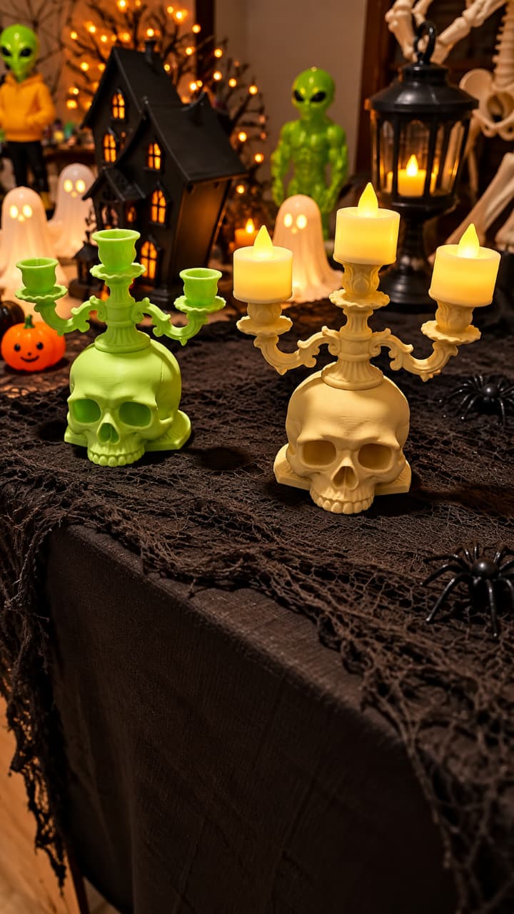 CANDELABRO CAVEIRA