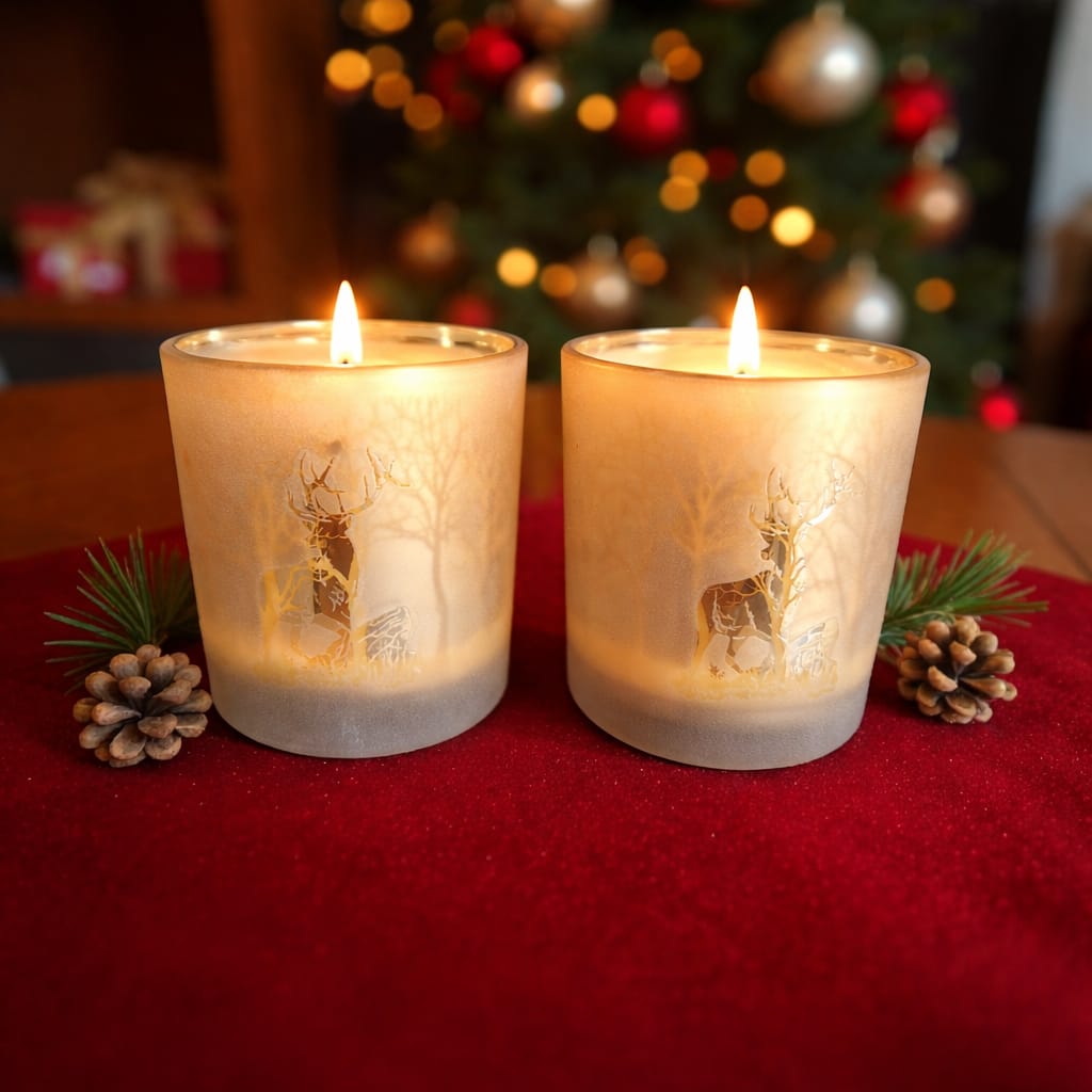 NATAL DOURADO - CERVO IMPERIAL POTE DE VIDRO 210ML