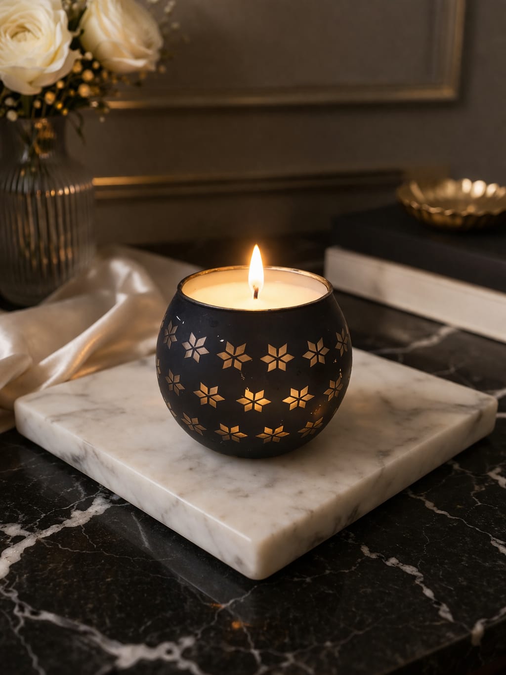 VELA AROMÁTICA PREMIUM- BRILHO CELESTIAL -150ML